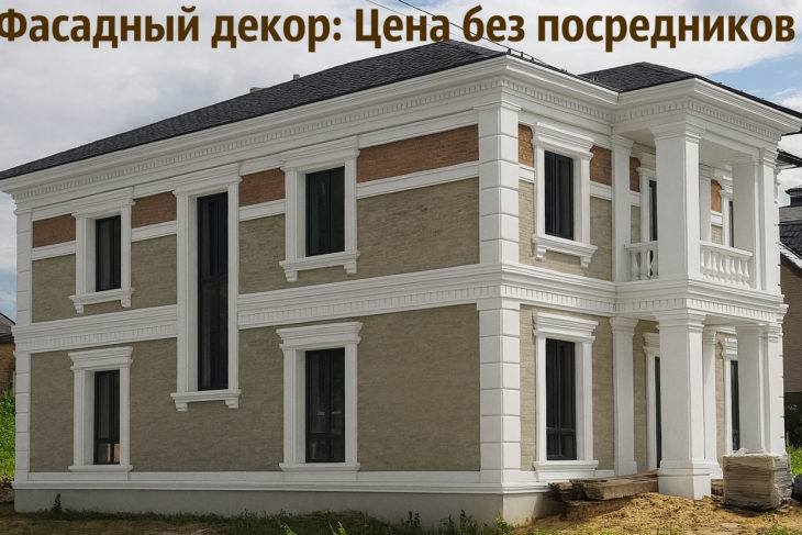 Фасадный декор - цена без посредников!